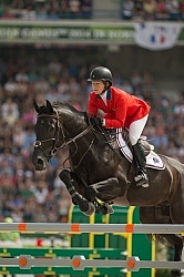 Beezie Madden and Cortes  C  Bronze Medal Winner WEG 2014 Norman