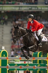 Beezie Madden and Cortes  C  Bronze Medal Winner WEG 2014 Norman
