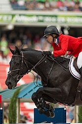 Beezie Madden and Cortes  C  Jumping WEG 2014 Normandy, France