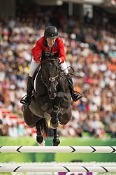 Beezie Madden and Cortes  C  Bronze Medal Winner WEG 2014 Norman