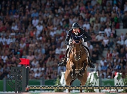 Maximo Livio and Qalao Des Mers WEG 2014 Normandy, France