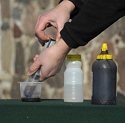 Molasses trick for Deworming