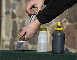 Molasses trick for Deworming