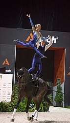 Mary Garrett and Krisitan Roberts WEG 2014 Normandy, France