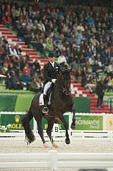 Davis Marcus and Chrevi s Capital n the Team Grand Prix WEG 2014