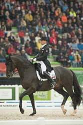 Davis Marcus and Chrevi s Capital n the Team Grand Prix WEG 2014