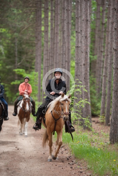 Trail Riding in a Mechanical Hackamore