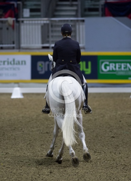 Jacqueline Brooks on D Niro, RAWF 2014 Dressage