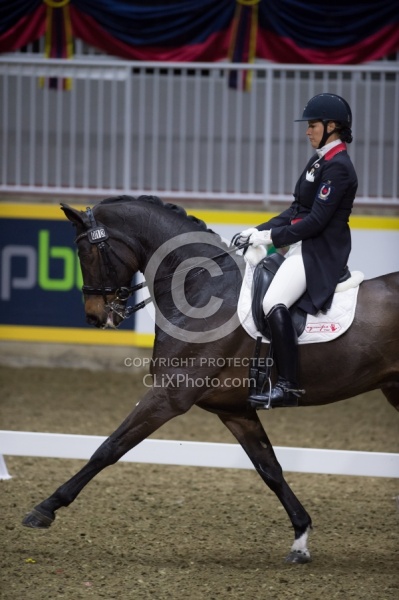 Karen Pavicic on Don Daquiri, RAWF 2014 Dressage
