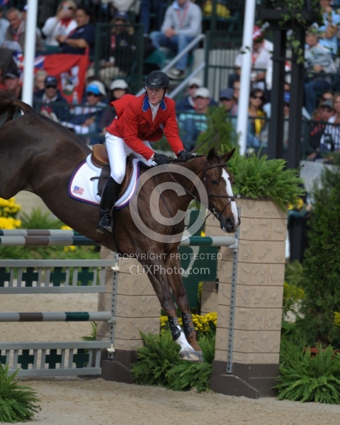 McLain Ward and Sapphire WEG 2010