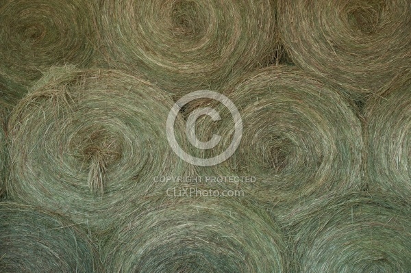 Storage of Round Hay Bales