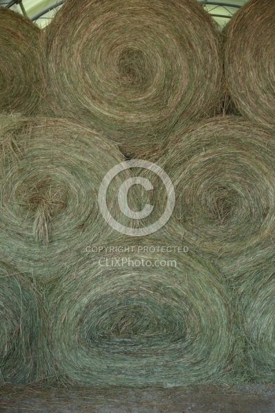 Storage of Round Hay Bales