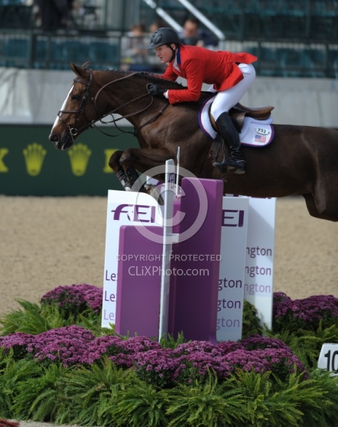 McLain Ward and Sapphire WEG 2010
