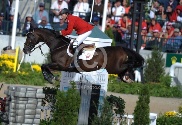 McLain Ward and Sapphire WEG 2010