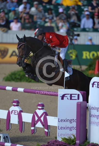 McLain Ward and Sapphire WEG 2010