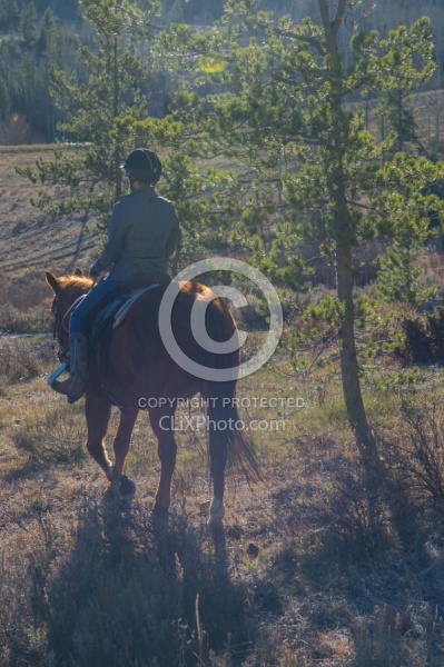 On The Trail at C Lazy U