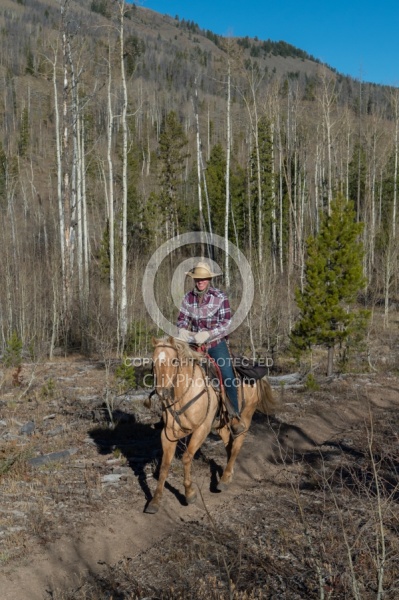 On The Trail at C Lazy U
