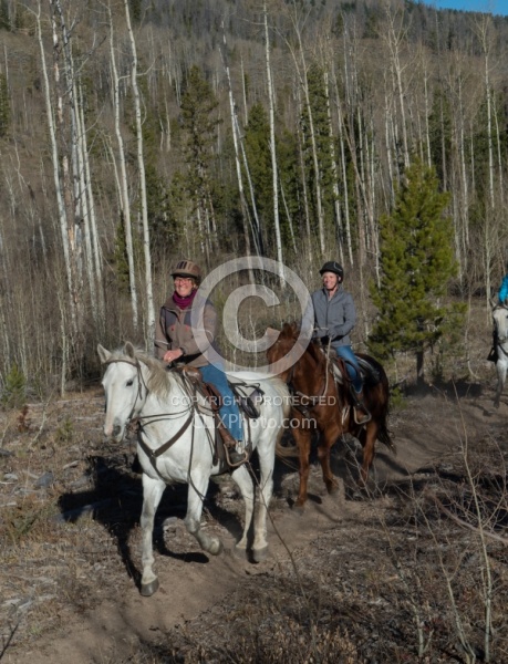 On The Trail at C Lazy U