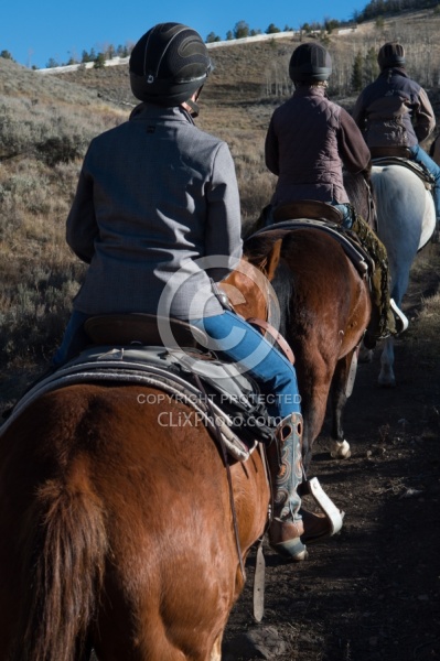 On The Trail at C Lazy U
