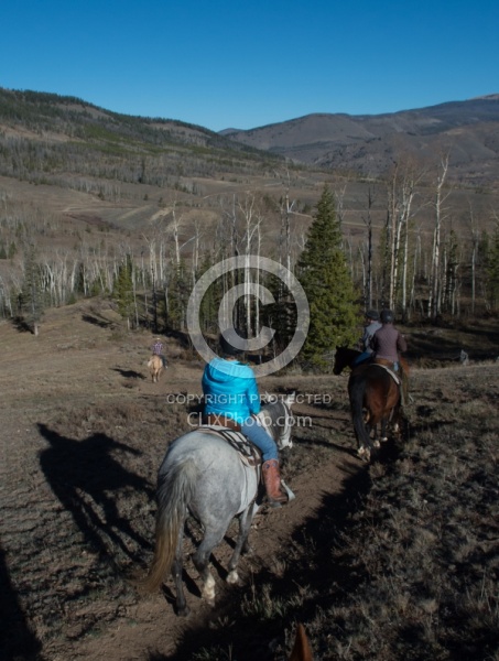 On The Trail at C Lazy U