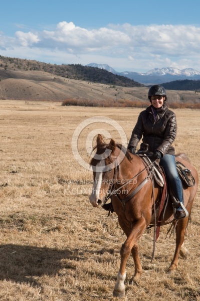 On The Trail at C Lazy U