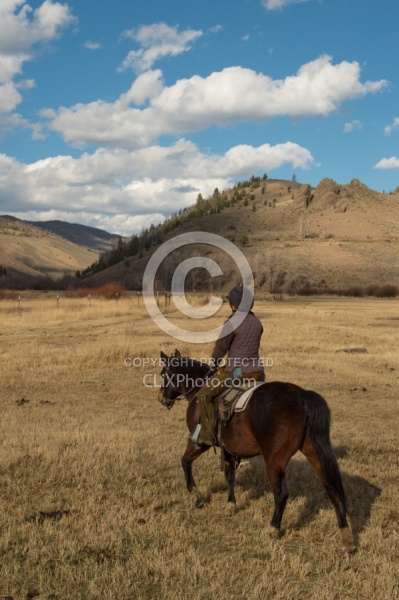 On The Trail at C Lazy U