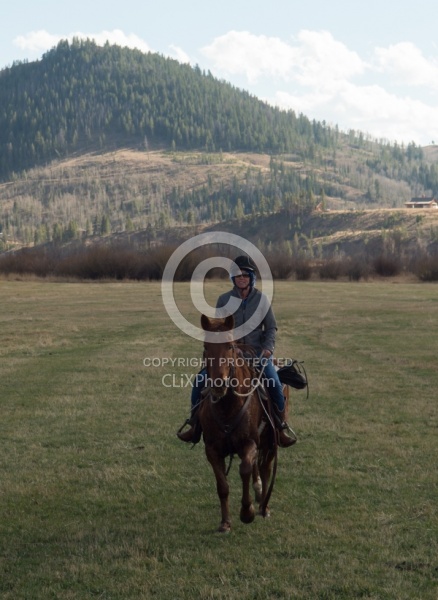 On The Trail at C Lazy U