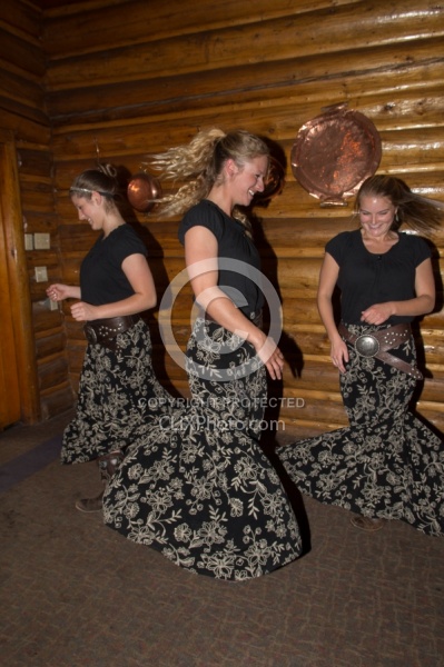 The Serving Staff of C lazy U