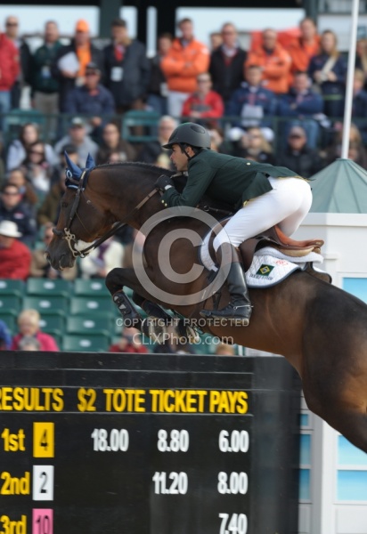 Rodrigo Pessoa and HH Rebozo WEG 2010