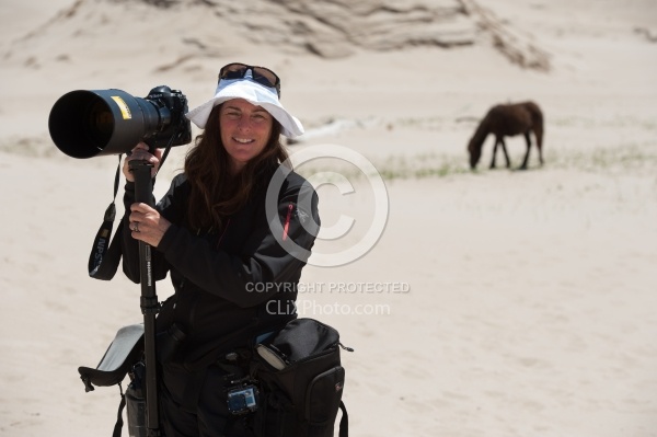 Photographer Shawn Hamilton on Sable Island