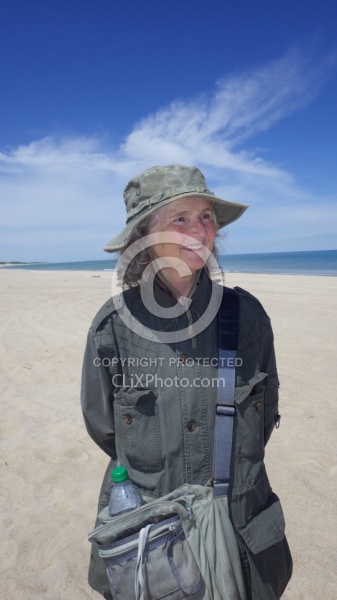 Zoe Lucas on Sable Island
