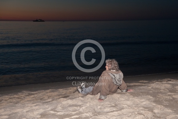 Zoe Lucas on Sable Island