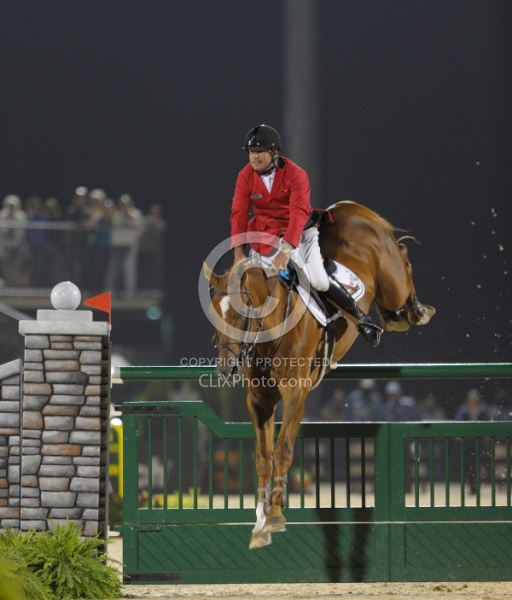 Phillipe Le Jeune and Vigo D'arsouilles WEG 2010