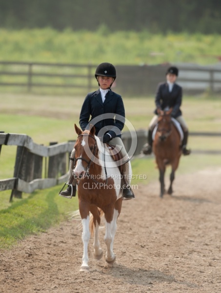 Hunter in Ring on Flat