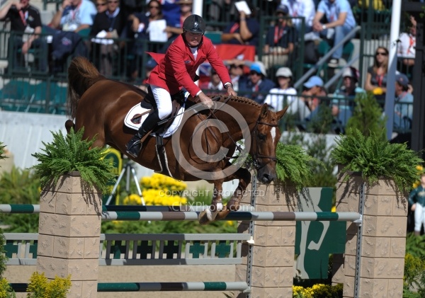 Phillipe Le Jeune and Vigo D'arsouilles WEG 2010