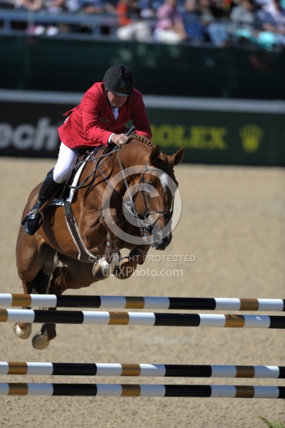 Phillipe Le Jeune and Vigo D'arsouilles WEG 2010