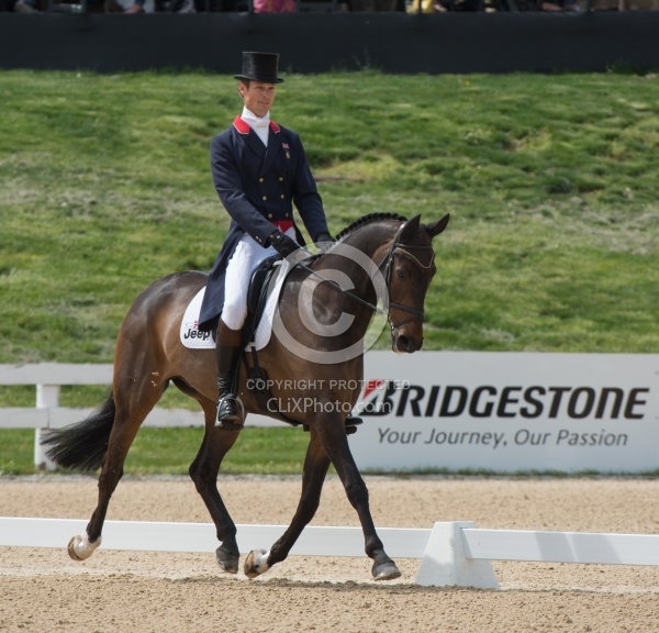 William Fox-Pitt and Bay My Hero Rolex 2015