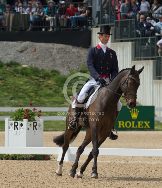 William Fox-Pitt and Bay My Hero Rolex 2015