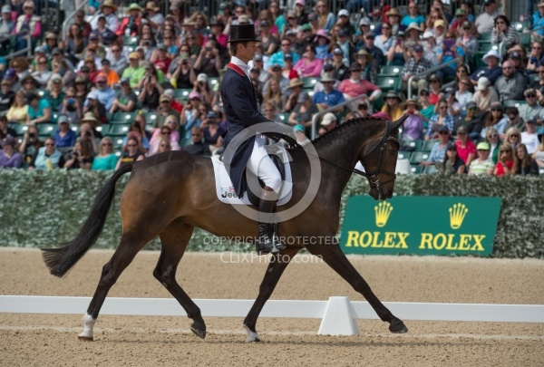 William Fox-Pitt and Bay My Hero Rolex 2015