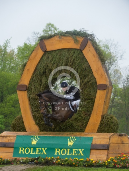 William Fox-Pitt and Bay My Hero Rolex 2015