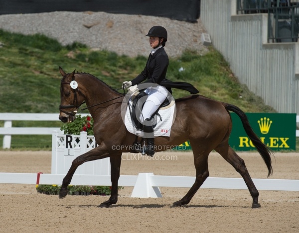 Rachel McDonough and Irish Rhythm Rolex 2015