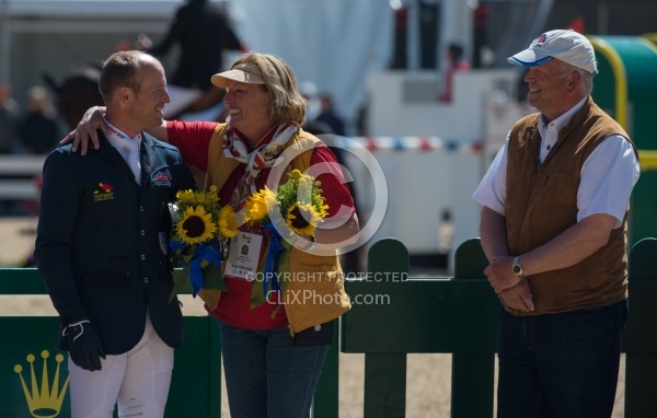 Michael Jung with Parents