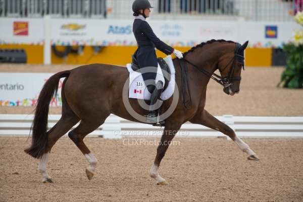 Brittany Fraser and All In Pan Am Freestyle GP Toronto 2015
