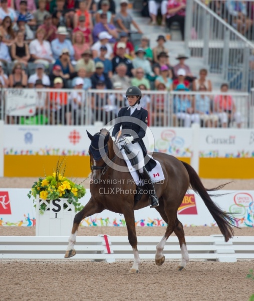 Brittany Fraser and All In Pan Am Freestyle GP Toronto 2015