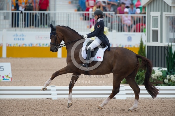 Brittany Fraser and All In Pan Am Freestyle GP Toronto 2015