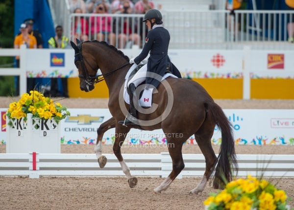 Brittany Fraser and All In Pan Am Freestyle GP Toronto 2015