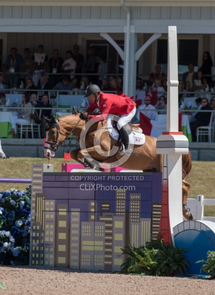 Yann Candele and Showgirl, Pan Ams Toronto 2015