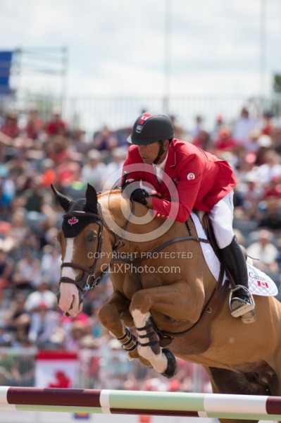 Yann Candele and Showgirl, Pan Ams Toronto 2015