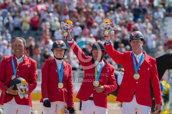 Team Canada win Gold, Pan Ams Toronto 2015