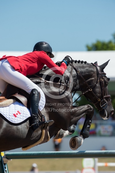 Tiffany Foster and Tripple X III, Pan Ams Toronto 2015